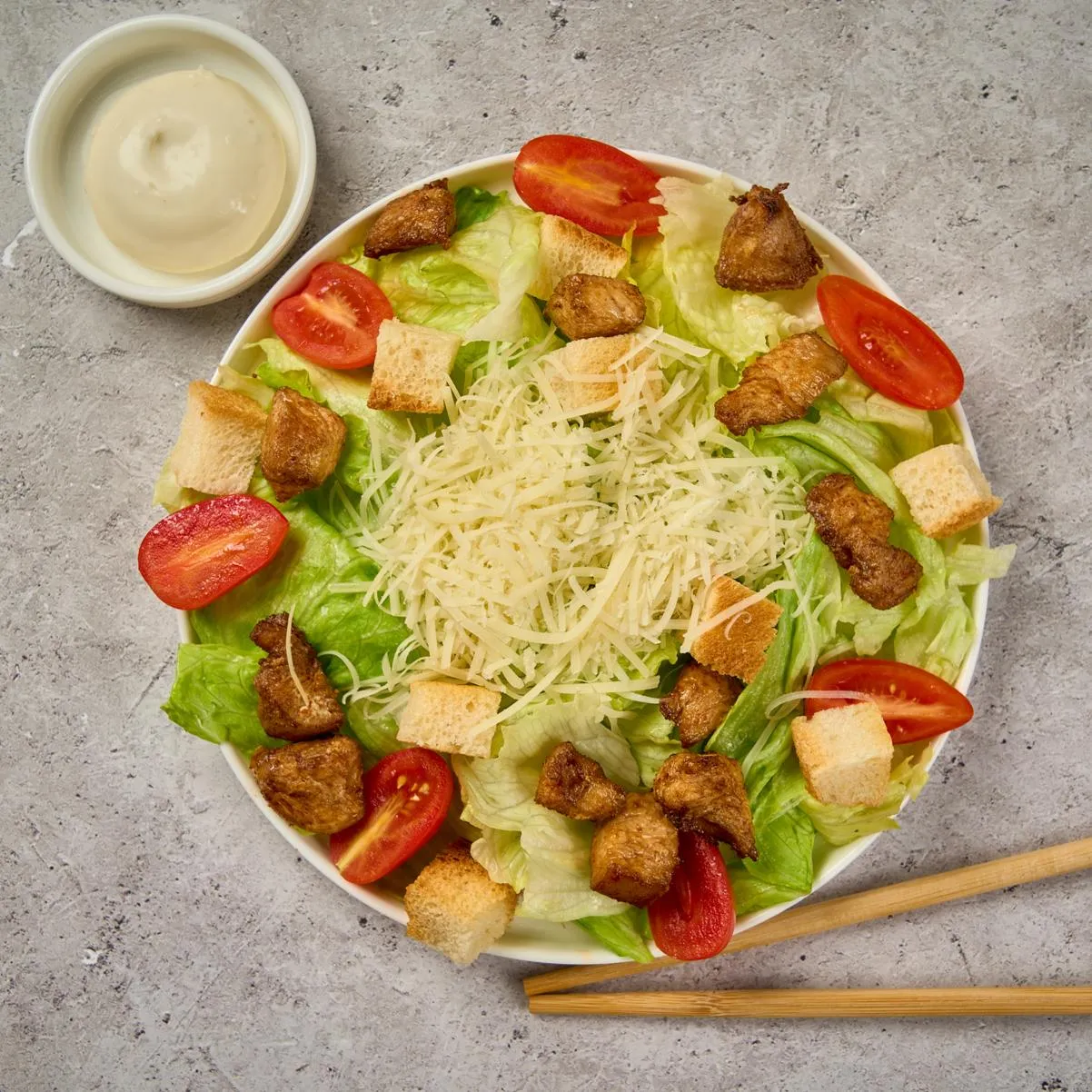 Цезарь с курицей